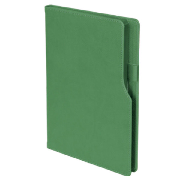 BAHÇELİEVLER YEŞİL TARİHSİZ DEFTER (14,5X21 CM)